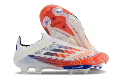 Adidas F50 Adizero FG Low-Tops Soccer Cleats - Red/White/Blue