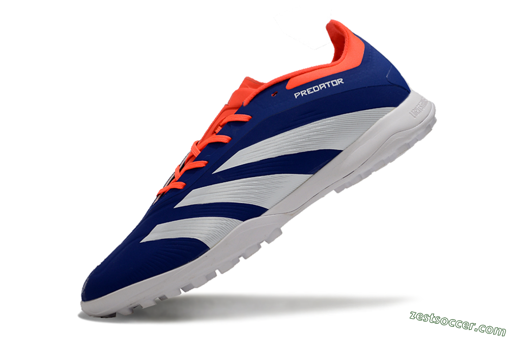 Adidas Predator 24 Elite TF Low-Tops Soccer Shoes - Blue/White/Red 5