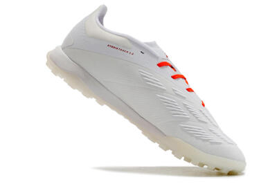 Adidas Predator 24 Elite TF Low-Tops Soccer Shoes - White/Red