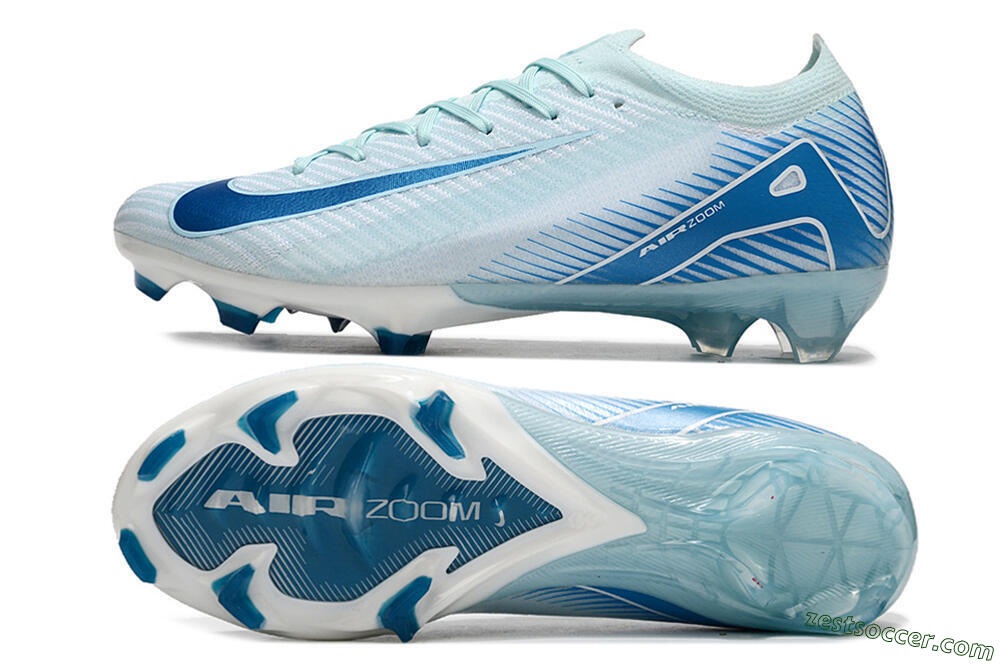 Nike Air Zoom Mercurial Vapor 16 Elite FG Low-Tops Soccer Cleats - Jade/White 1