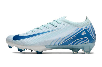 Nike Air Zoom Mercurial Vapor 16 Elite FG Low-Tops Soccer Cleats - Jade/White