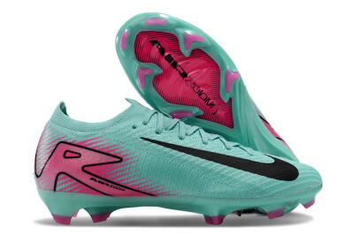 Nike Air Zoom Mercurial Vapor 16 Elite FG Low-Tops Soccer Cleats - Jade/Black/Pink