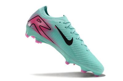 Nike Air Zoom Mercurial Vapor 16 Elite FG Low-Tops Soccer Cleats - Jade/Black/Pink