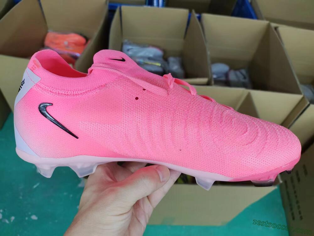 Nike Phantom Luna Elite FG Low-Tops Soccer Cleats - Pink/Black