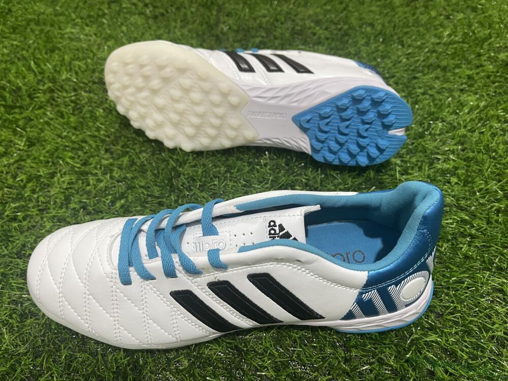 Adidas AdiPure 11Pro X PD25 Trx TF Low-Tops Soccer Shoes - White/Black/Blue