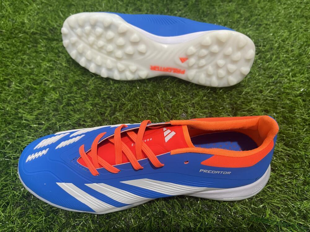 Adidas Predator 24 Elite TF Low-Tops Soccer Shoes - Blue/Red/White