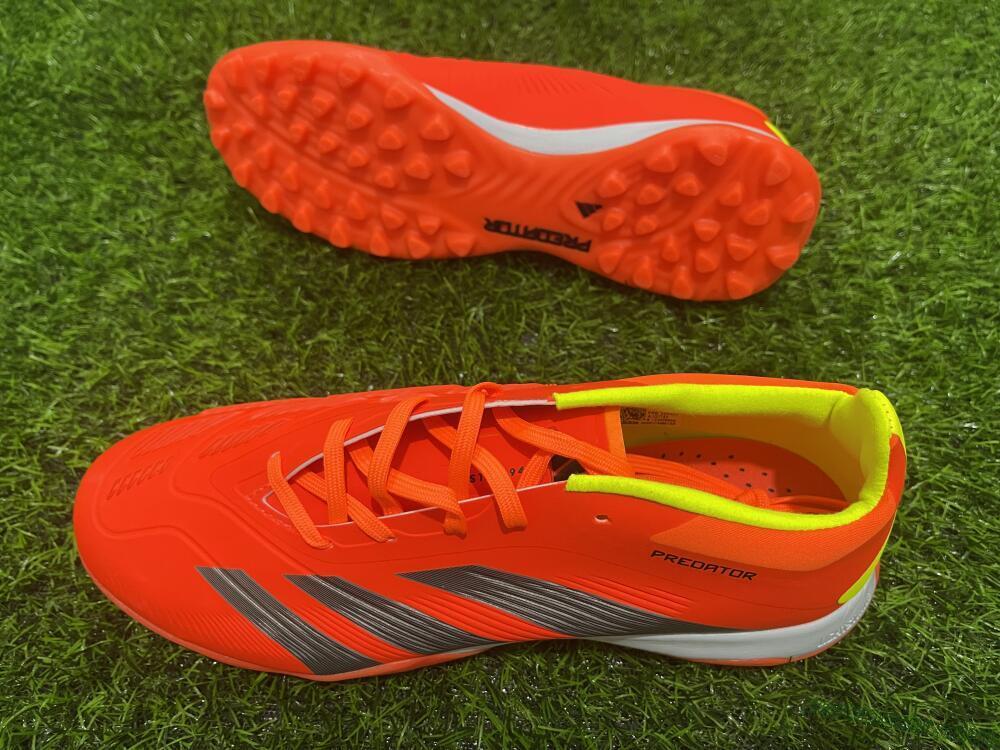 Adidas Predator 24 Elite TF Low-Tops Soccer Shoes - Red/Black/White