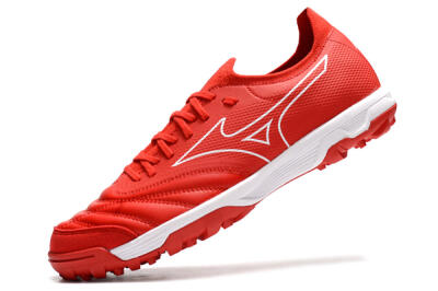 Mizuno Morelia Neo Sala β TF Low-Tops Soccer Shoes - Red/White