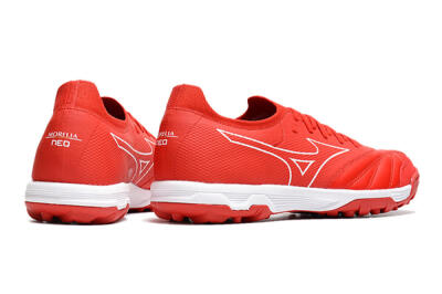 Mizuno Morelia Neo Sala β TF Low-Tops Soccer Shoes - Red/White