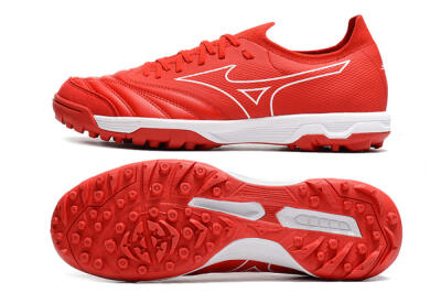 Mizuno Morelia Neo Sala β TF Low-Tops Soccer Shoes - Red/White