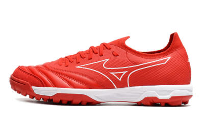 Mizuno Morelia Neo Sala β TF Low-Tops Soccer Shoes - Red/White