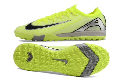 Nike Air Zoom Mercurial Vapor 16 Elite TF Low-Tops Soccer Shoes - Yellow/Black/Silver/Grey