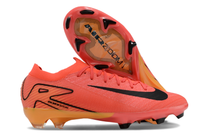 Nike Air Zoom Mercurial Vapor 16 Elite FG Low-Tops Soccer Cleats - Red/Black/Yellow