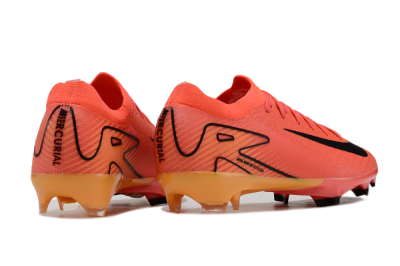 Nike Air Zoom Mercurial Vapor 16 Elite FG Low-Tops Soccer Cleats - Red/Black/Yellow