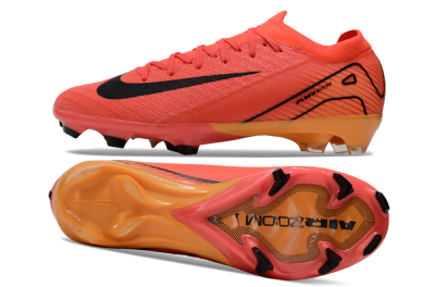 Nike Air Zoom Mercurial Vapor 16 Elite FG Low-Tops Soccer Cleats - Red/Black/Yellow