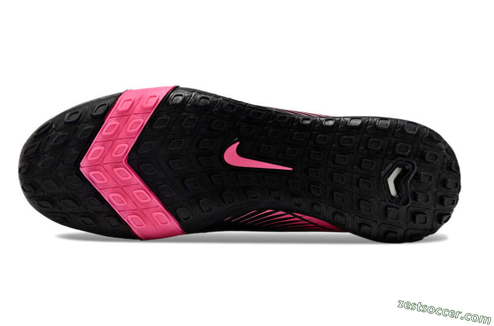 Nike Air Zoom Mercurial Superfly 10 Elite TF High-Tops Soccer Shoes - Black/Pink 6