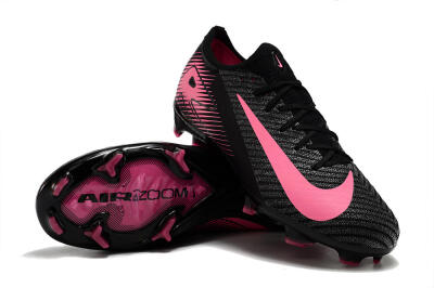 Nike Air Zoom Mercurial Vapor 16 Elite FG Low-Tops Soccer Cleats - Black/Pink