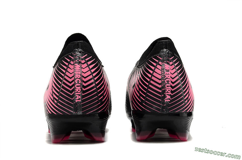Nike Air Zoom Mercurial Vapor 16 Elite FG Low-Tops Soccer Cleats - Black/Pink 5