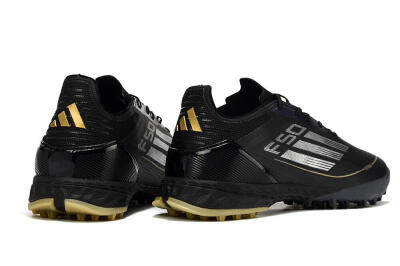 Adidas F50 Elite TF Low-Tops Soccer Shoes - Black/Yellow/White