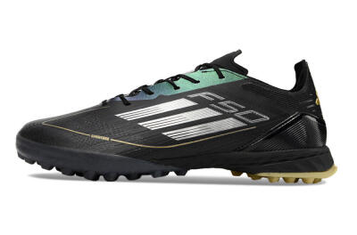 Adidas F50 Elite TF Low-Tops Soccer Shoes - Black/Yellow/White
