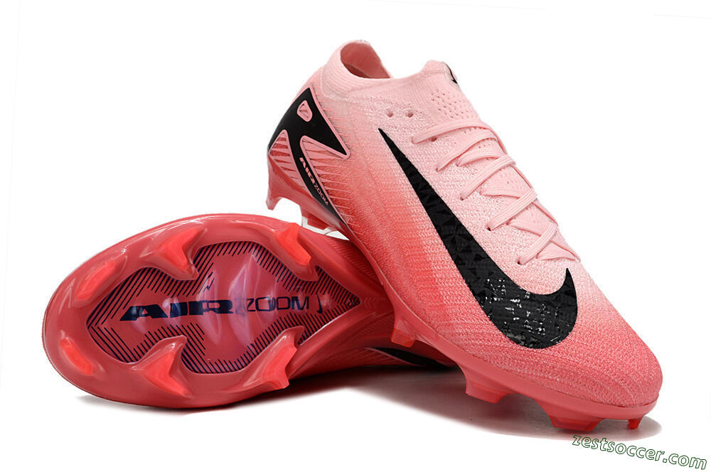 Nike Air Zoom Mercurial Vapor 16 Elite FG Low-Tops Soccer Cleats - Pink/Black 3