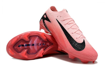 Nike Air Zoom Mercurial Vapor 16 Elite FG Low-Tops Soccer Cleats - Pink/Black