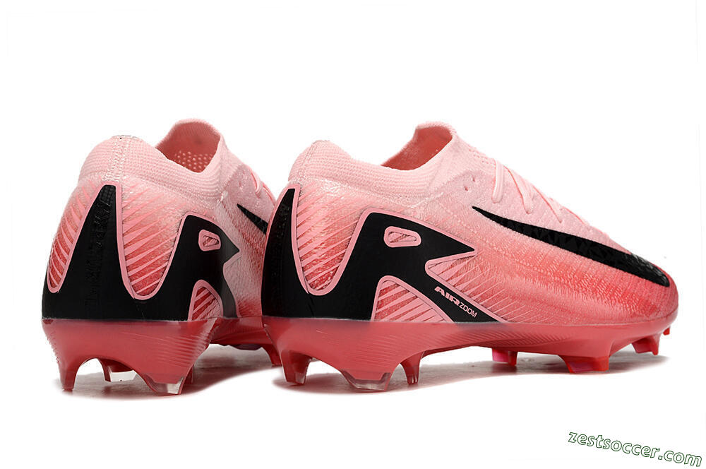 Nike Air Zoom Mercurial Vapor 16 Elite FG Low-Tops Soccer Cleats - Pink/Black 6