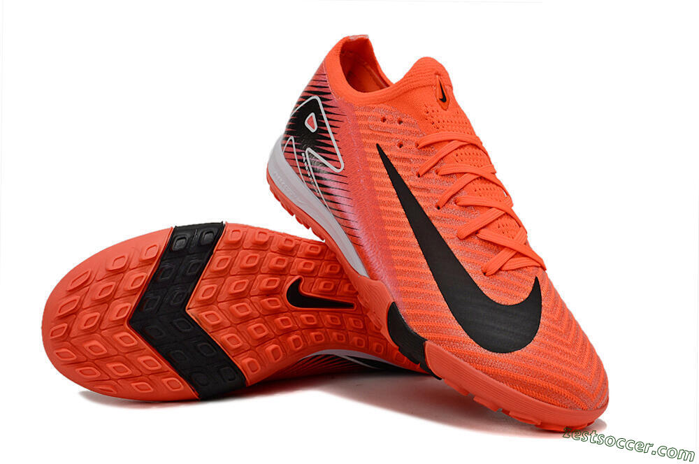 Nike Air Zoom Mercurial Vapor 16 Elite TF Low-Tops Soccer Shoes - Red/Black/White 3