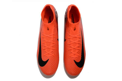 Nike Air Zoom Mercurial Superfly 10 Elite TF High-Tops Soccer Shoes - Red/Black/White
