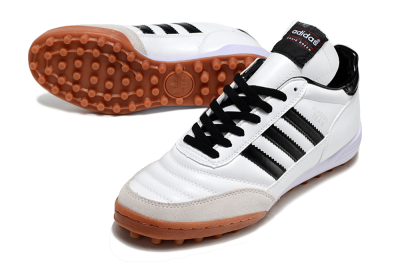 Adidas Mundial Team Astro TF Low-Tops Soccer Shoes - Black/White