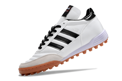 Adidas Mundial Team Astro TF Low-Tops Soccer Shoes - Black/White