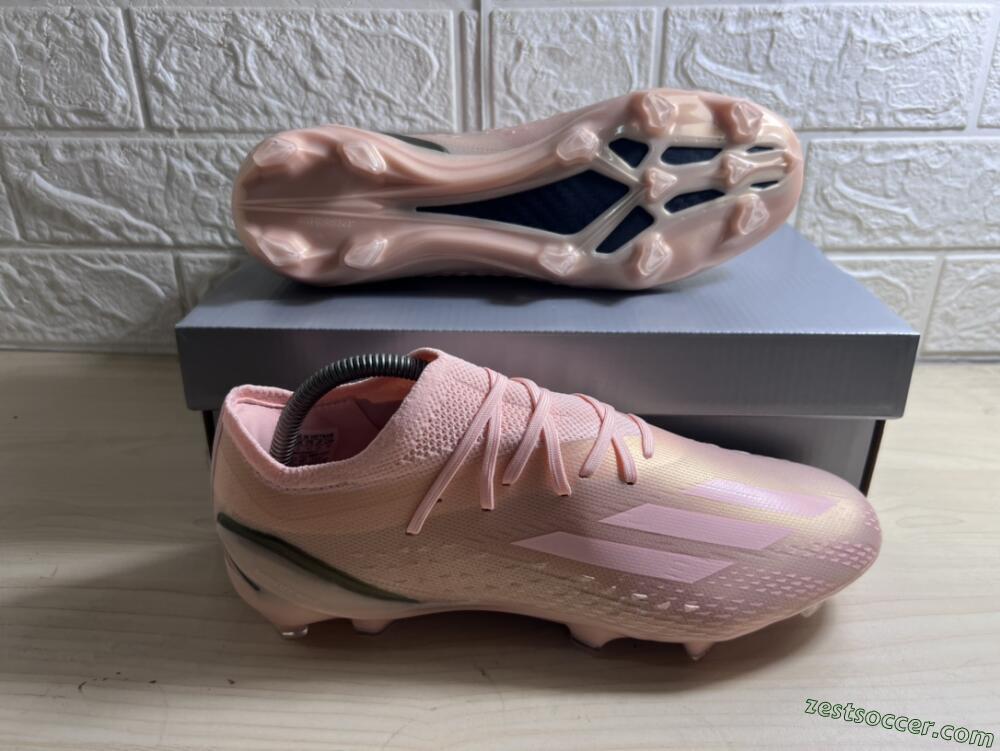 Adidas X Speedportal.1 FG Low-Tops Soccer Cleats - Beige/Black