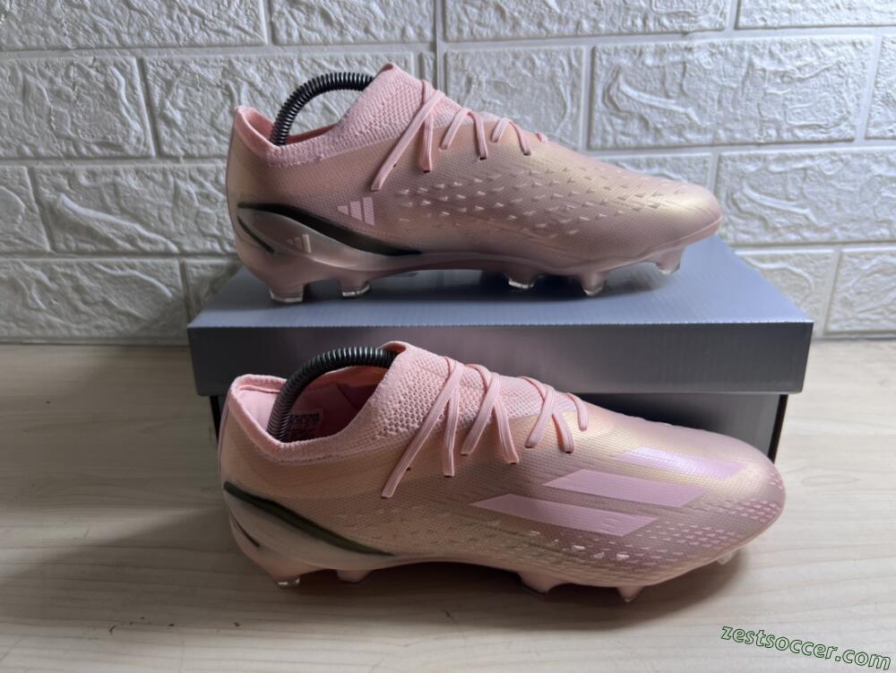 Adidas X Speedportal.1 FG Low-Tops Soccer Cleats - Beige/Black