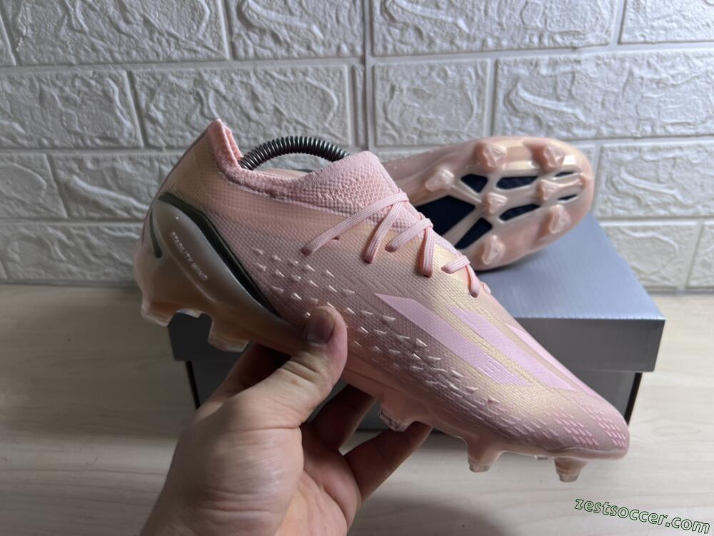 Adidas X Speedportal.1 FG Low-Tops Soccer Cleats - Beige/Black