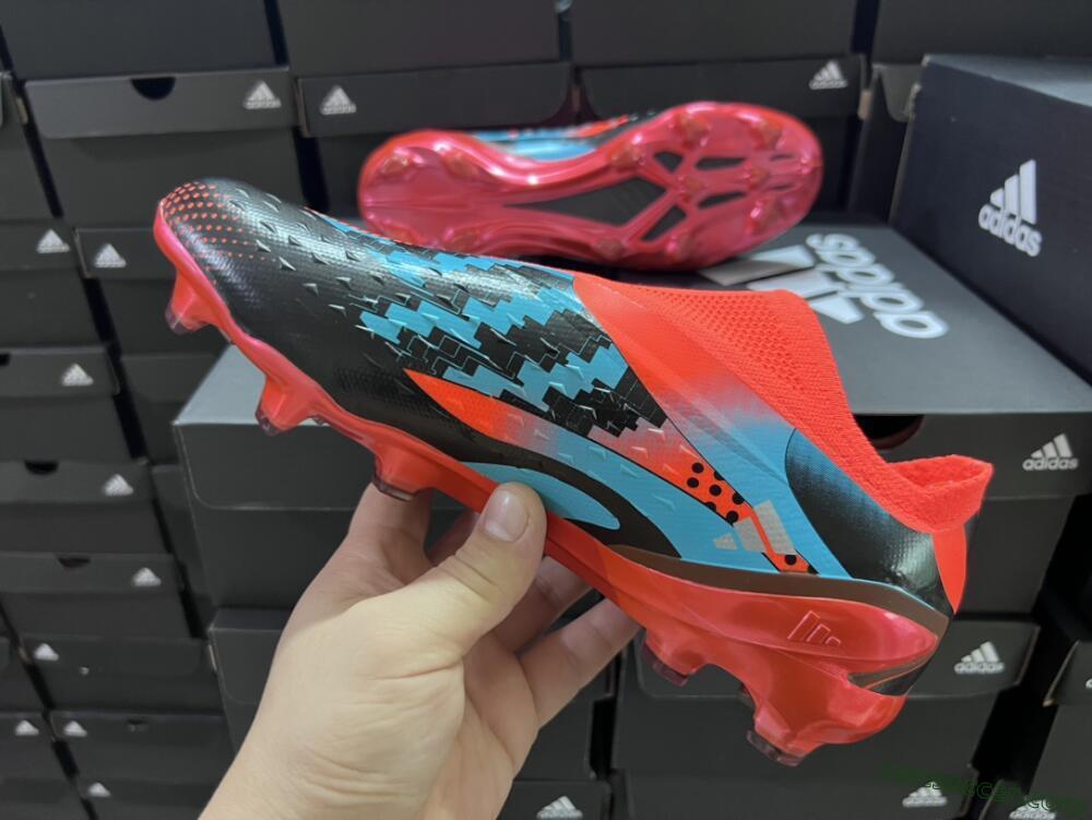 Adidas X Speedportal+ FG Low-Tops Soccer Cleats - Orange/Black