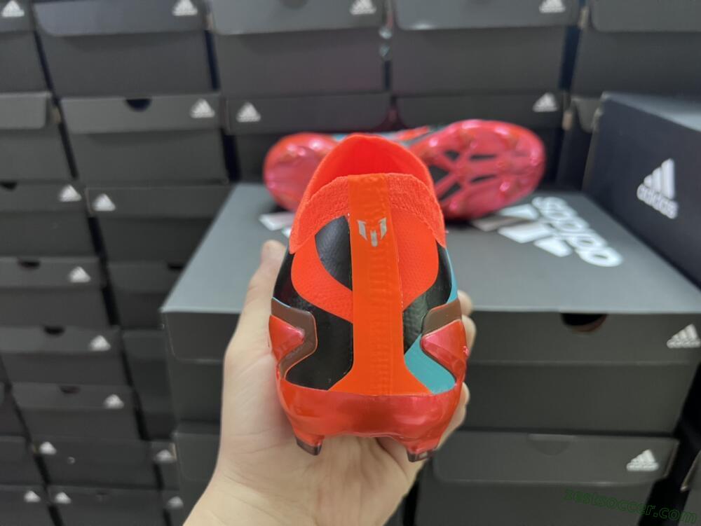Adidas X Speedportal+ FG Low-Tops Soccer Cleats - Orange/Black