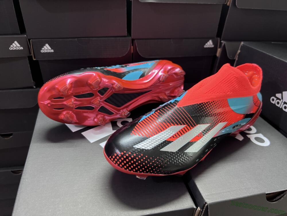 Adidas X Speedportal+ FG Low-Tops Soccer Cleats - Orange/Black