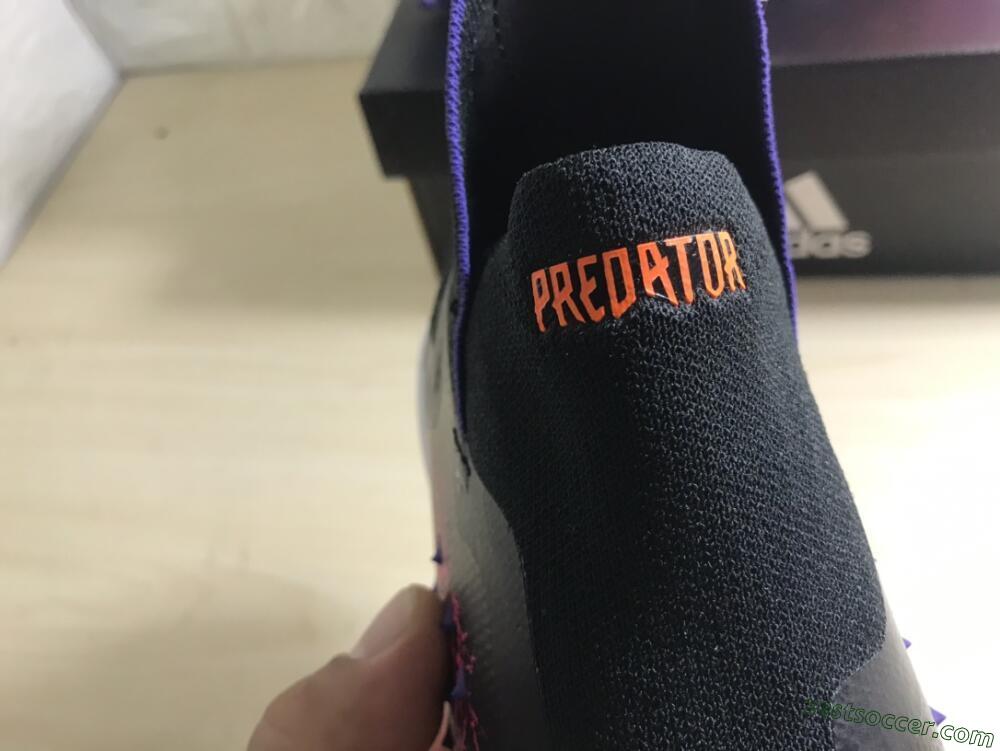 Adidas Predator Freak+ TF High-Tops Soccer Shoes - Black/Purple/Pink