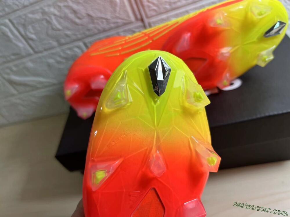 Adidas Predator Edge.1 Low FG Low-Tops Soccer Cleats - Orange/Yellow