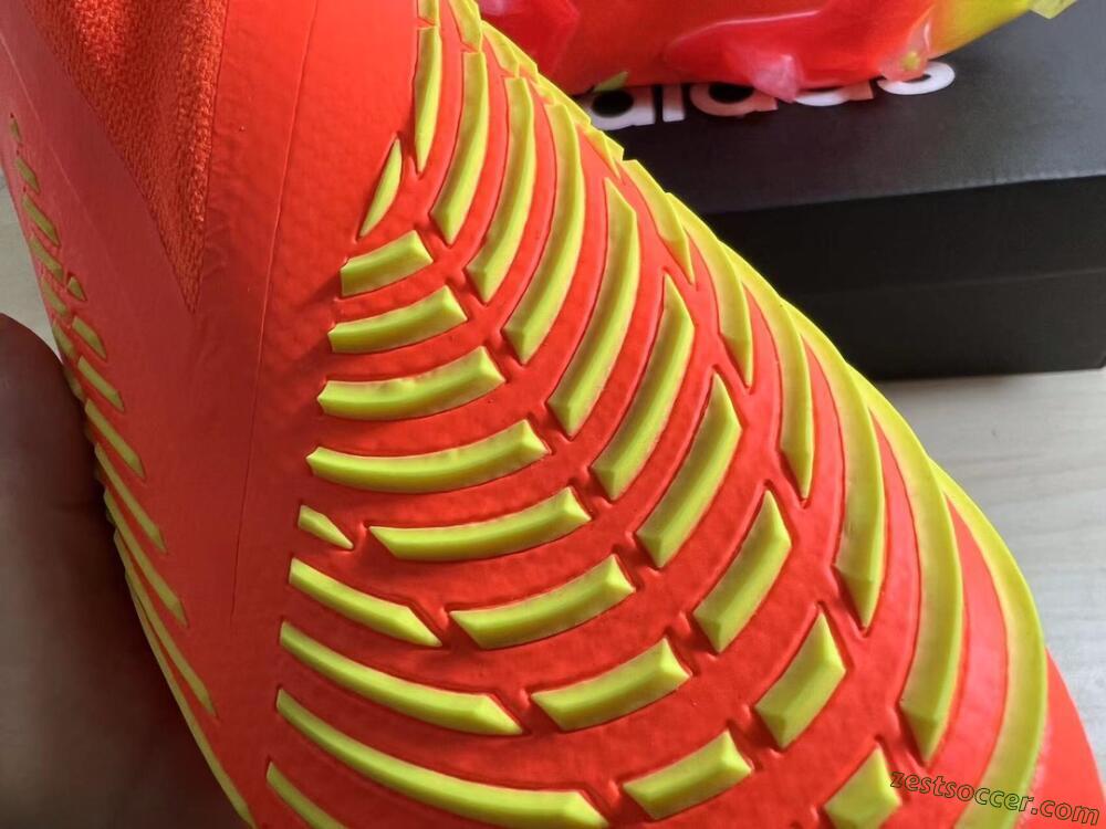 Adidas Predator Edge.1 Low FG Low-Tops Soccer Cleats - Orange/Yellow