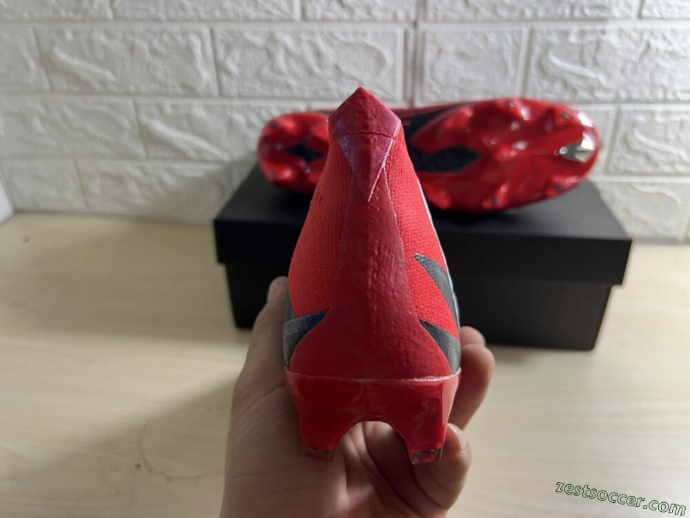 Adidas Predator Edge Geometric.1 FG High-Tops Soccer Cleats - Red/Black/White