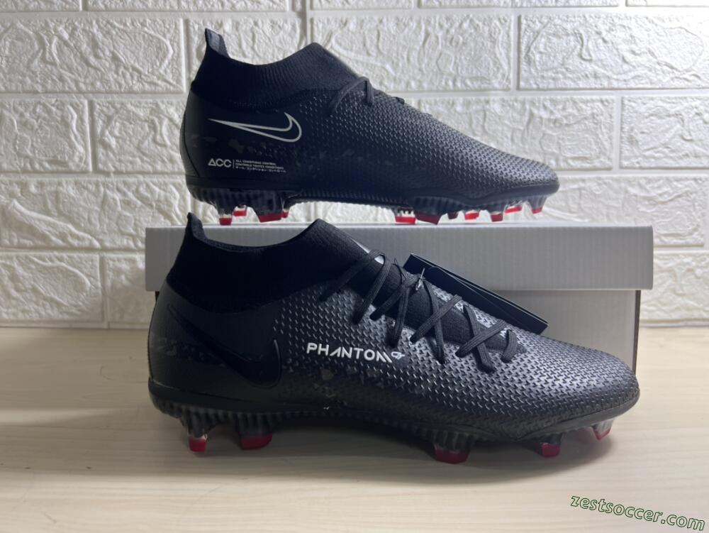 Nike Phantom GT 2 DF Elite FG High-Tops Soccer Cleats - Black