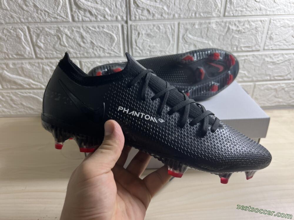 Nike Phantom GT 2 Elite FG Low-Tops Soccer Cleats - Black