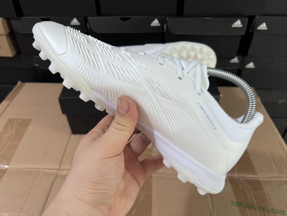 Adidas Predator 24 Elite TF Low-Tops Soccer Shoes - Beige/White/Blue