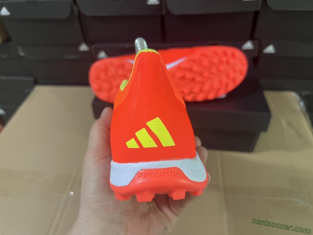 Adidas Predator 24 Elite TF Low-Tops Soccer Shoes - Red/Black/White