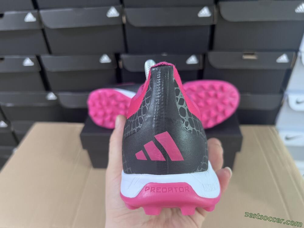 Adidas Predator 24 Elite TF Low-Tops Soccer Shoes - Black/Red/White