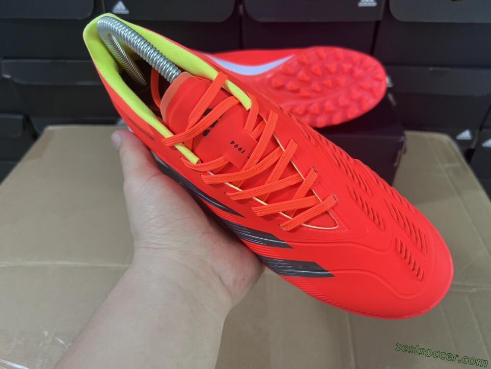 Adidas Predator Elite TF Low-Tops Soccer Shoes - Red/Black/White