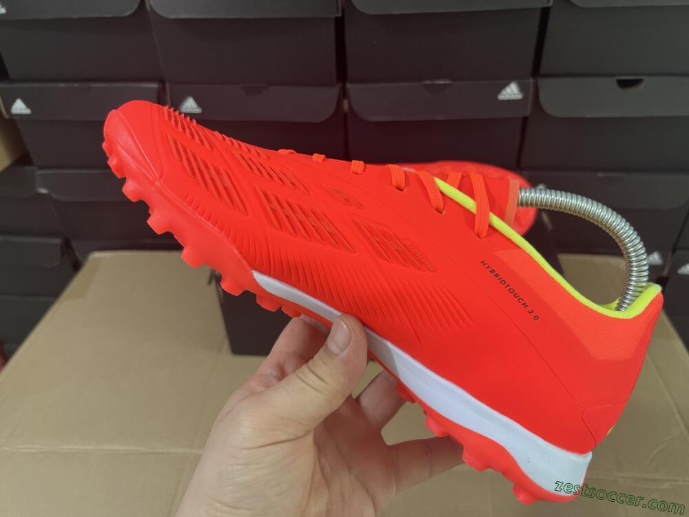 Adidas Predator Elite TF Low-Tops Soccer Shoes - Red/Black/White