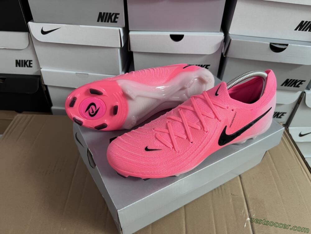 Nike Phantom Luna Elite FG Low-Tops Soccer Cleats - Pink/Black