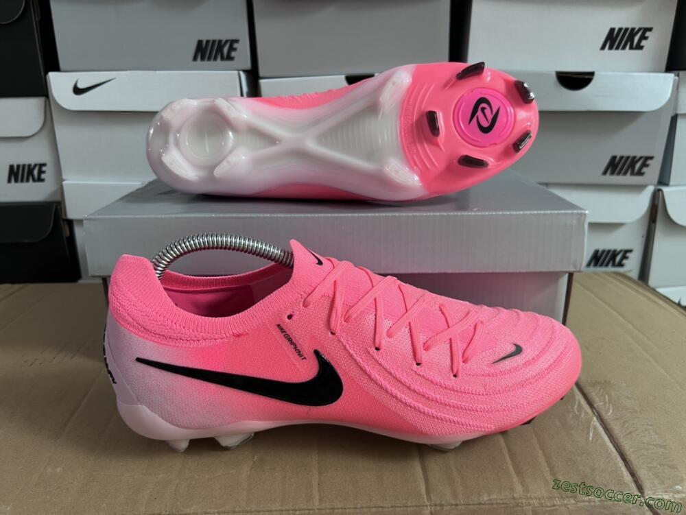 Nike Phantom Luna Elite FG Low-Tops Soccer Cleats - Pink/Black